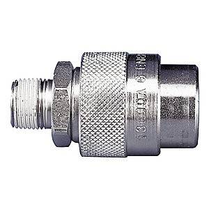 cr400 demi coupleur femelle spin on dn10 m 3/8' npt avec capuchon plastique
